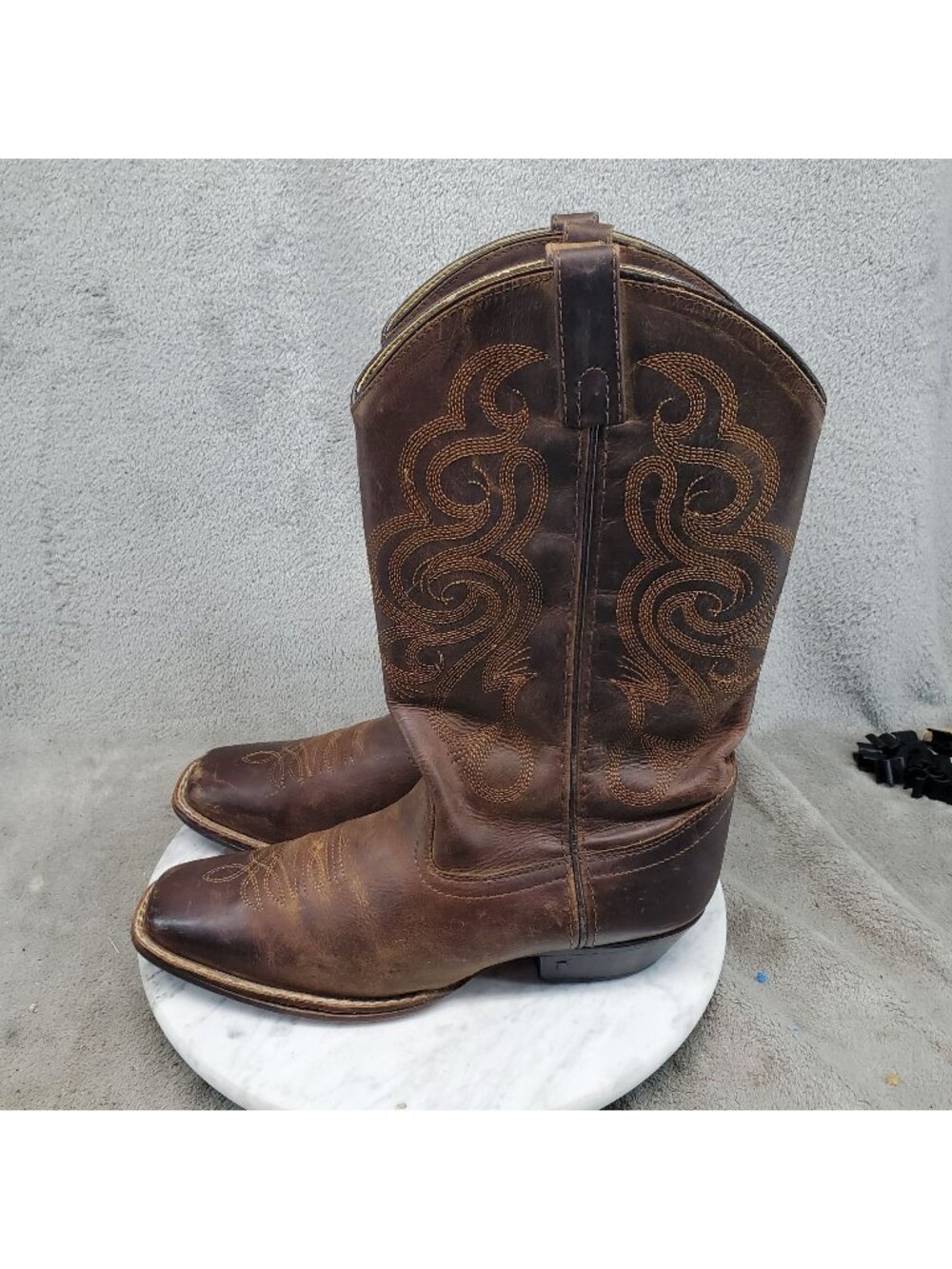 Smoky Mountain Boots Shoes Mens Size 8 Brown Leather Western Boots *Read*
